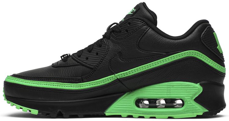 Undefeated x Nike Air Max 90 Black Green Spark