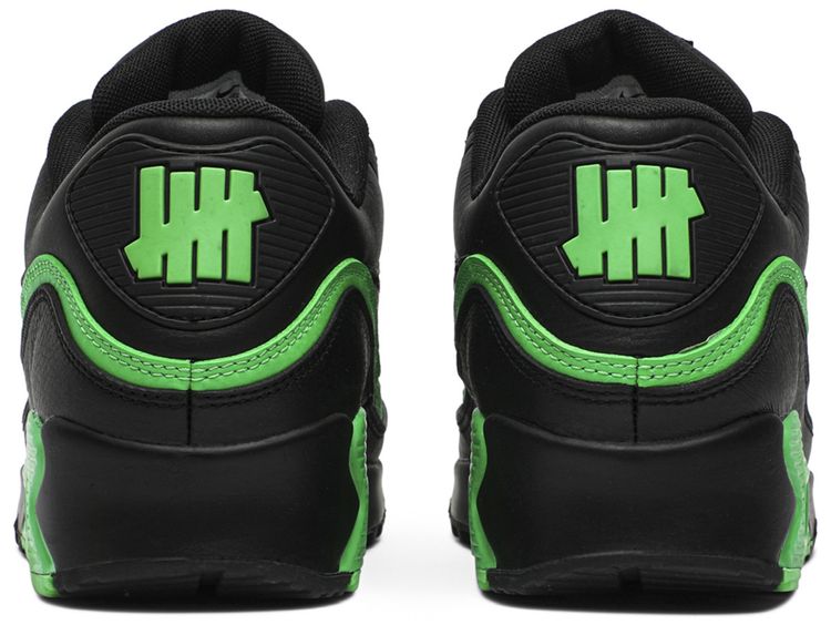 Undefeated x Nike Air Max 90 Black Green Spark
