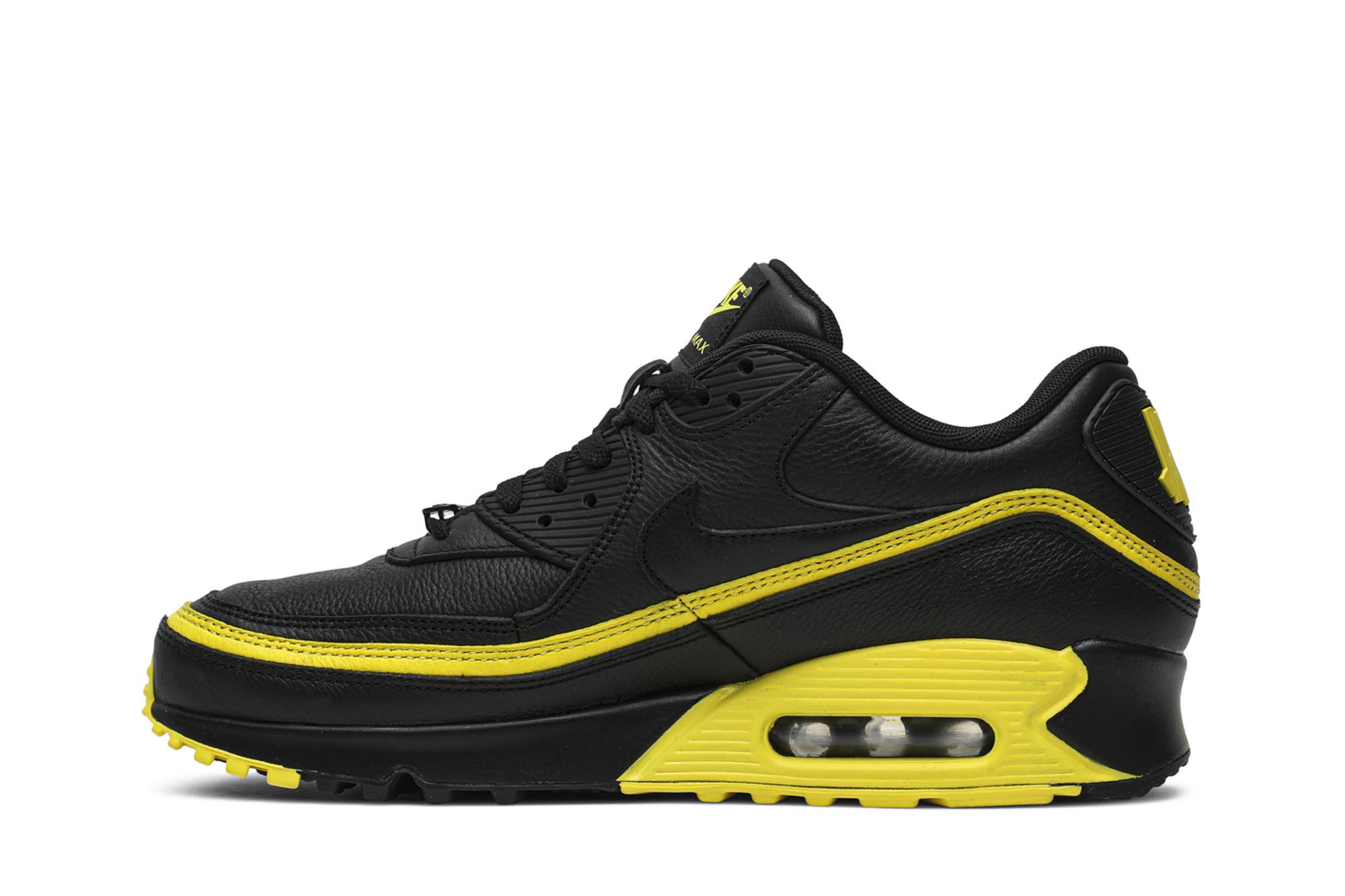 Air max 90 essential black and yellow new arrivals