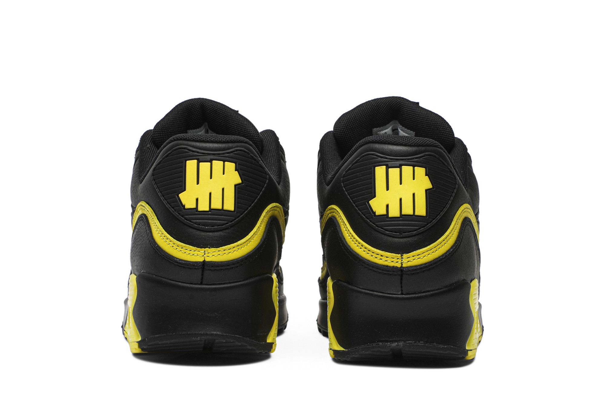 Buy Undefeated x Air Max 90 Black Optic Yellow CJ7197 001 GOAT