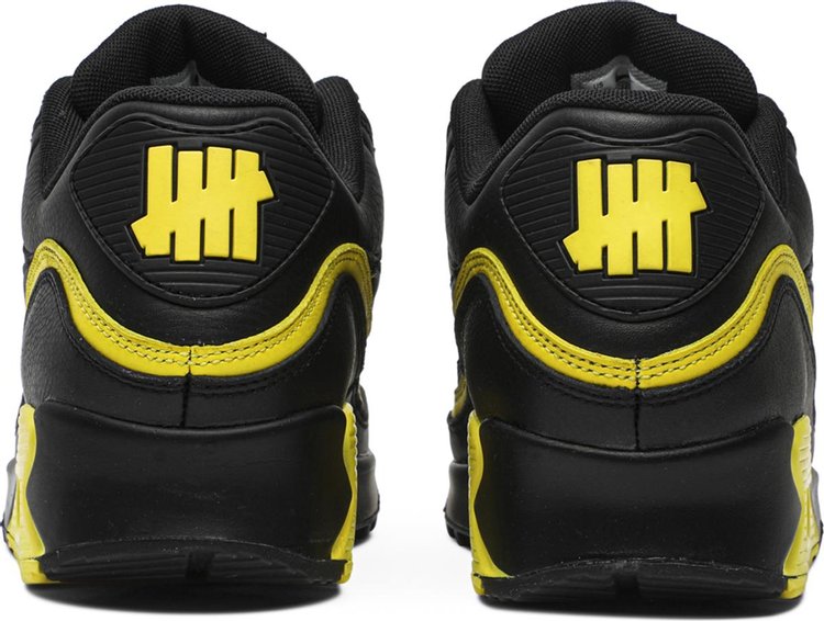 Undefeated x Air Max 90 Black Optic Yellow