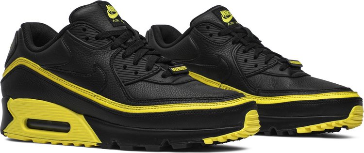 Undefeated x Air Max 90 Black Optic Yellow