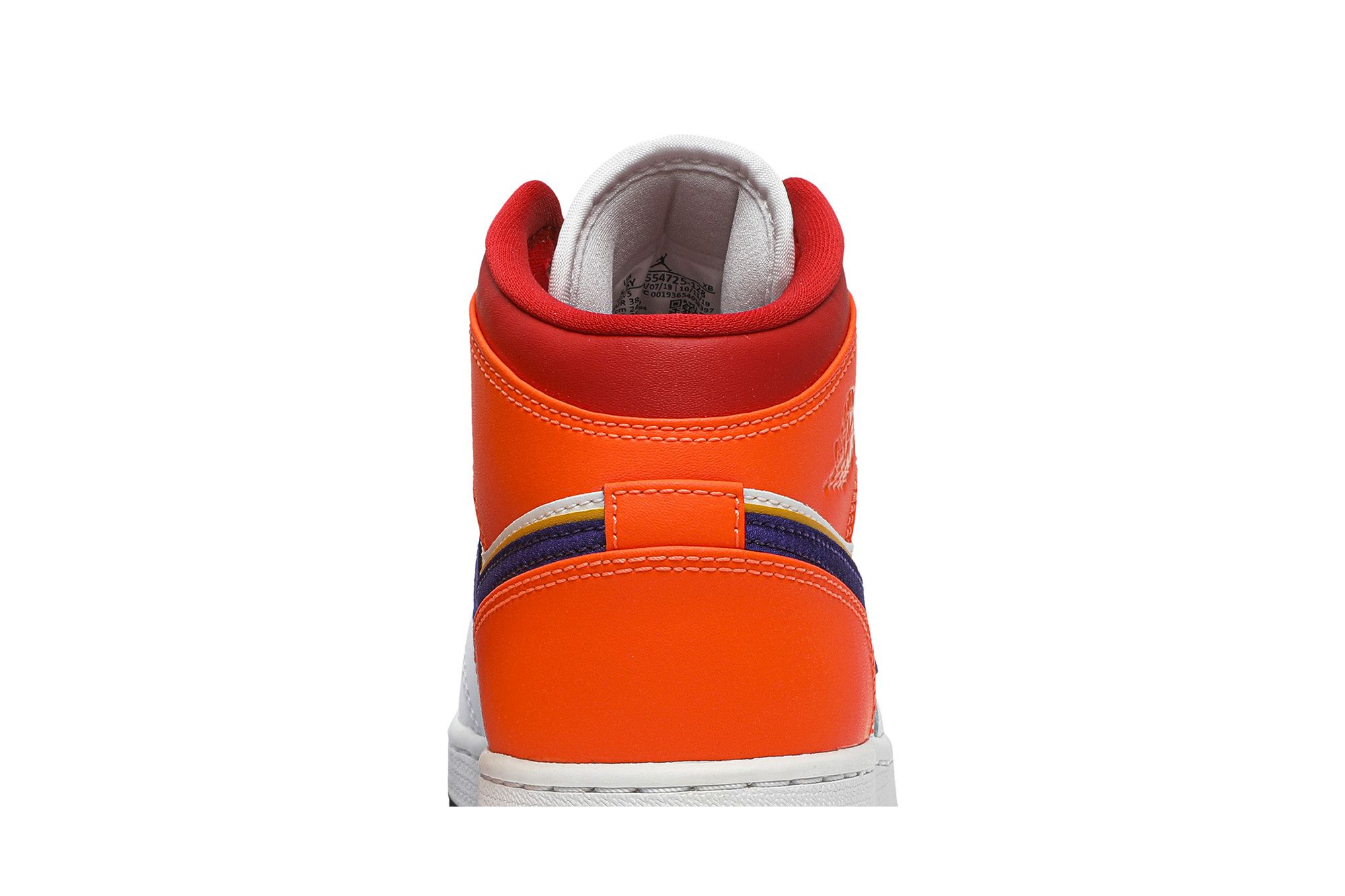 Buy Air Jordan 1 Mid GS White Court Purple Teal 554725 128 GOAT CA