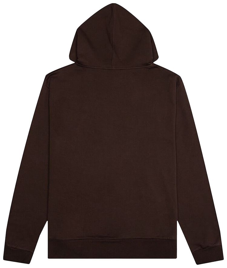 Marni Long Sleeve Hooded Sweatshirt Cacao
