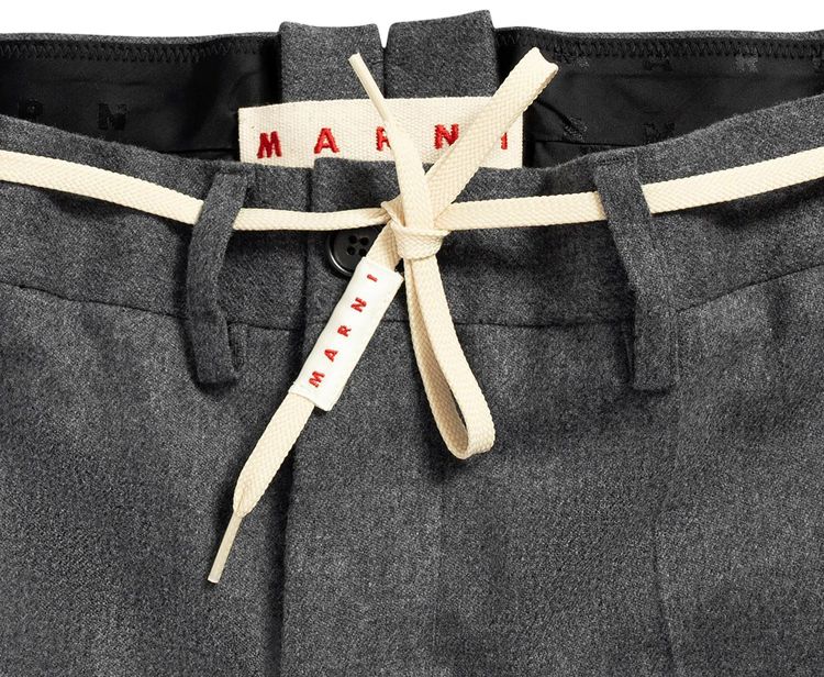 Marni Straight Leg Chino Pants Granite