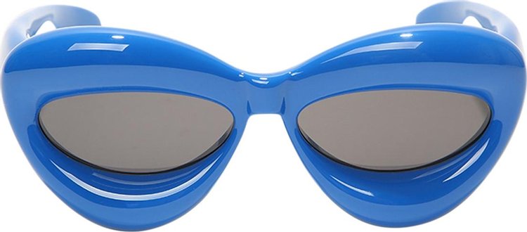 Loewe Classic Sunglasses 'Shiny Blue/Smoke'