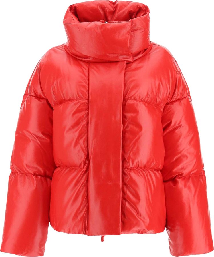 Buy Khaite Raphael Jacket 'Red' - 6046747 L747 500 | GOAT