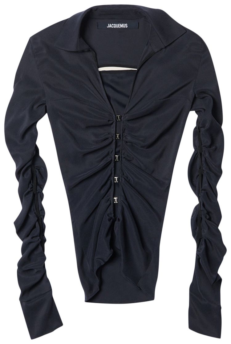 Jacquemus La Chemise Soffio Navy