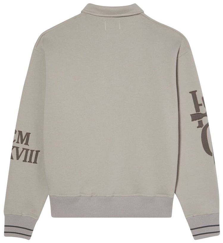 Honor The Gift Prep School Henley Sweater Grey