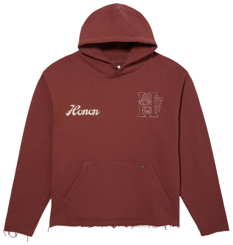 Honor The Gift Mascot Hoodie Maroon