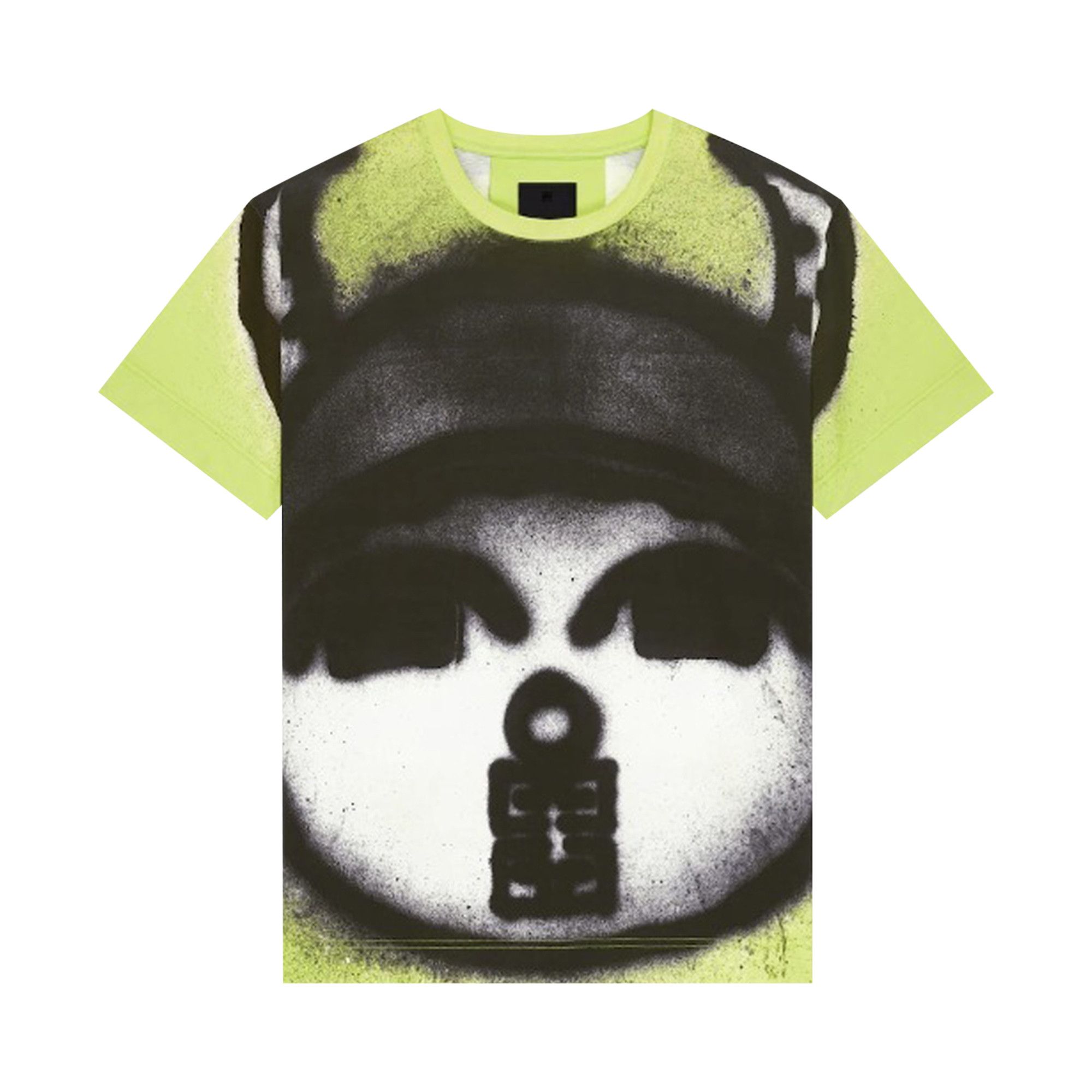 Buy Givenchy Dog And His Boy Oversized T Shirt Fluo Yellow BM719430SB 734 GOAT