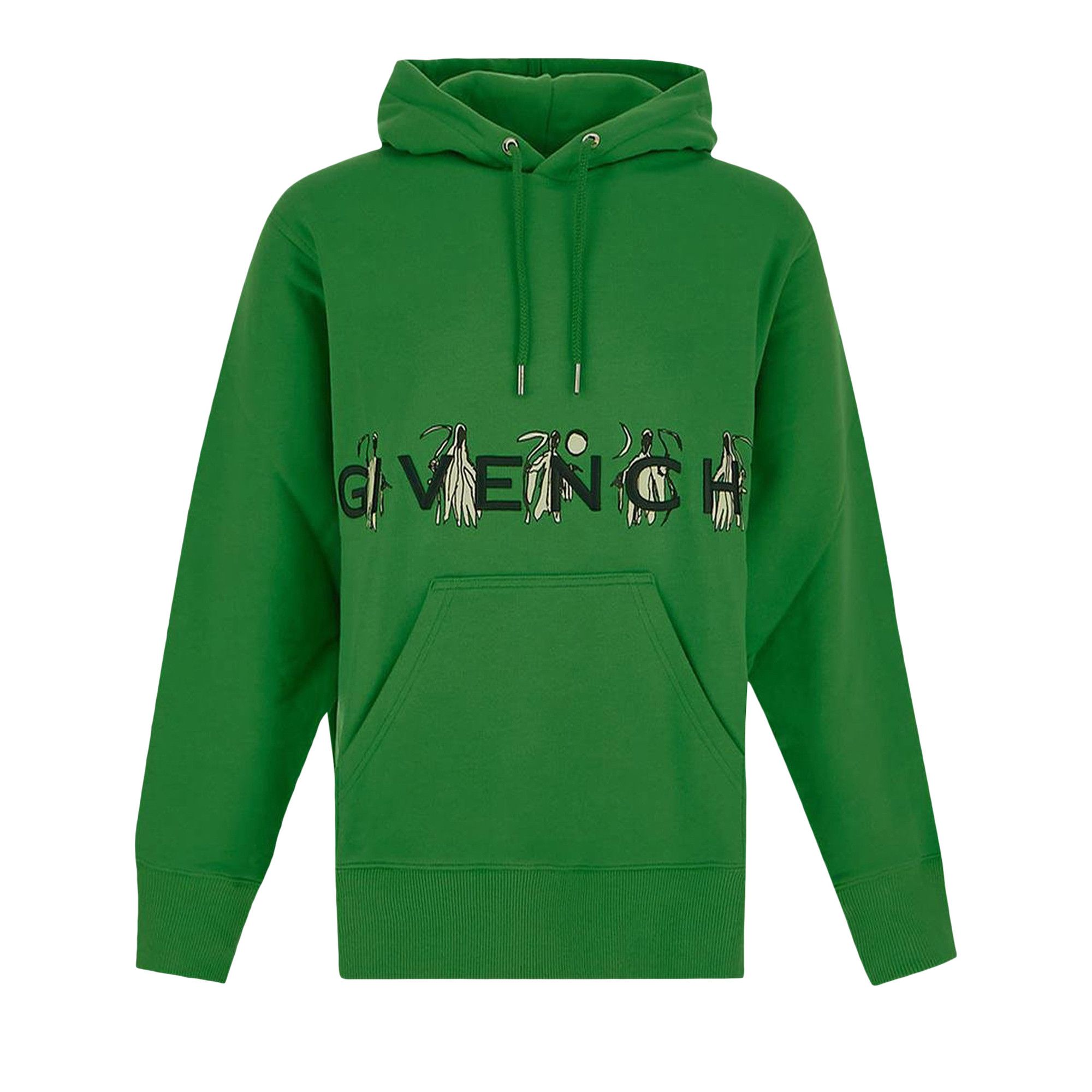 Green givenchy hoodie 2025