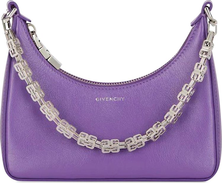 Givenchy Moon Cut Out Mini Hobo Bag 'Ultraviolet'