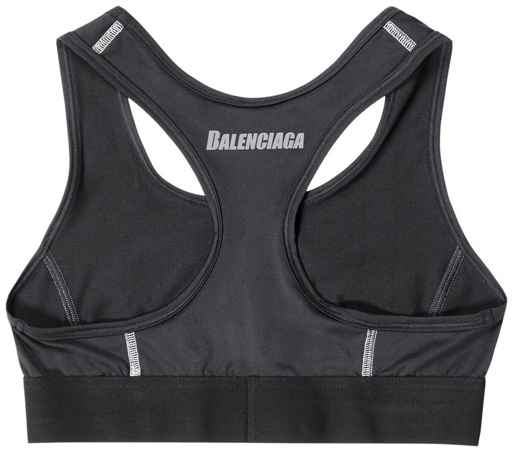 Balenciaga Sporty Bra BlackGrey