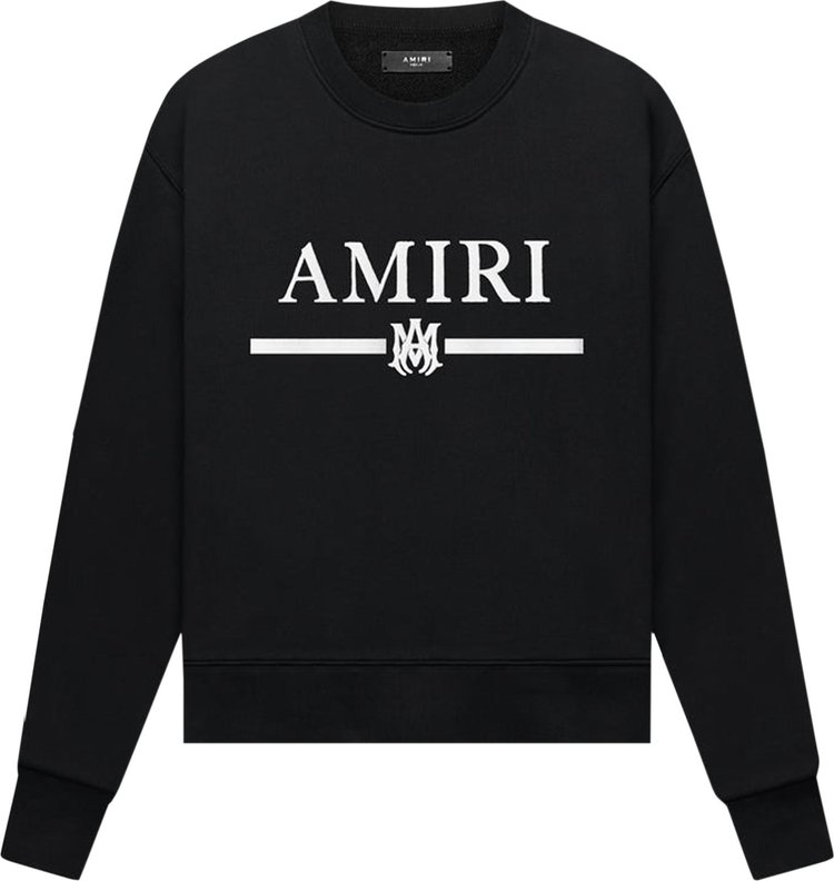 Buy Amiri MA Bar Crew 'Black' - SS22MJL011 001 BLAC | GOAT