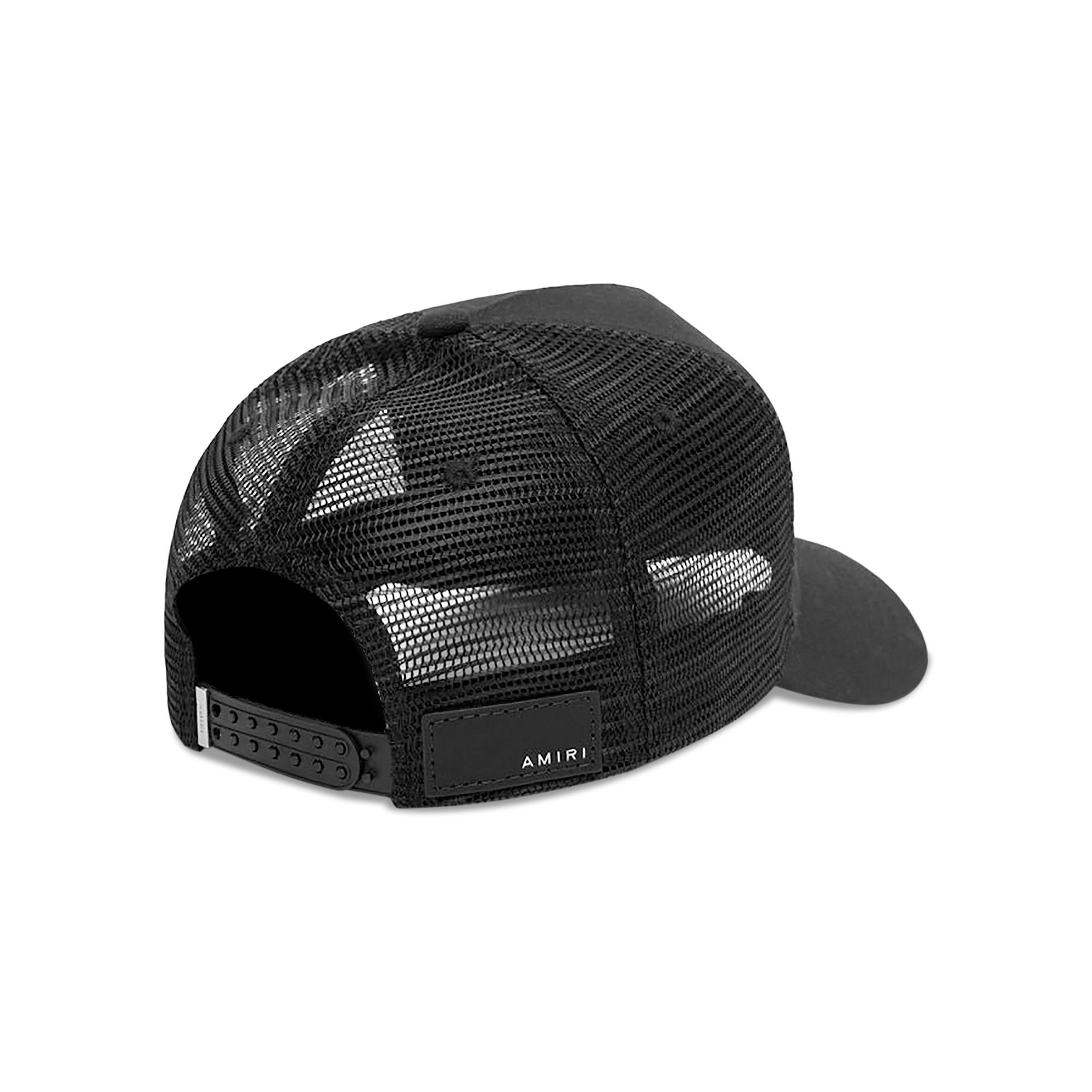 Buy Amiri Reaper Trucker Hat 'Black/Red' - AW22MAH012 009