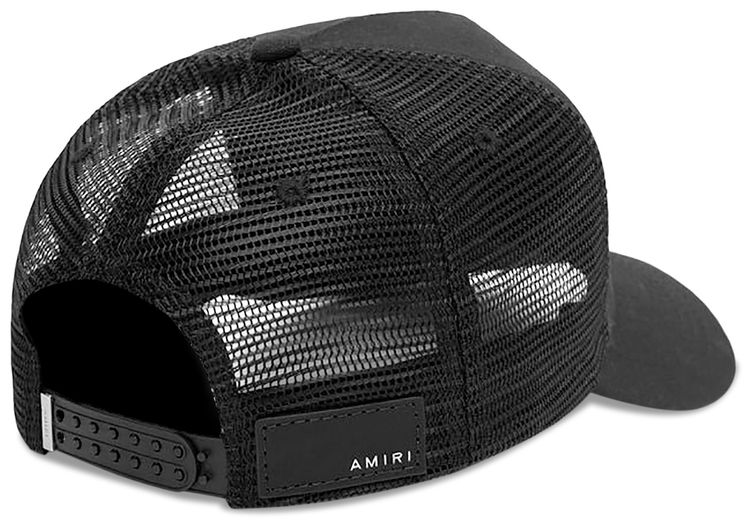 Amiri Reaper Trucker Hat BlackRed