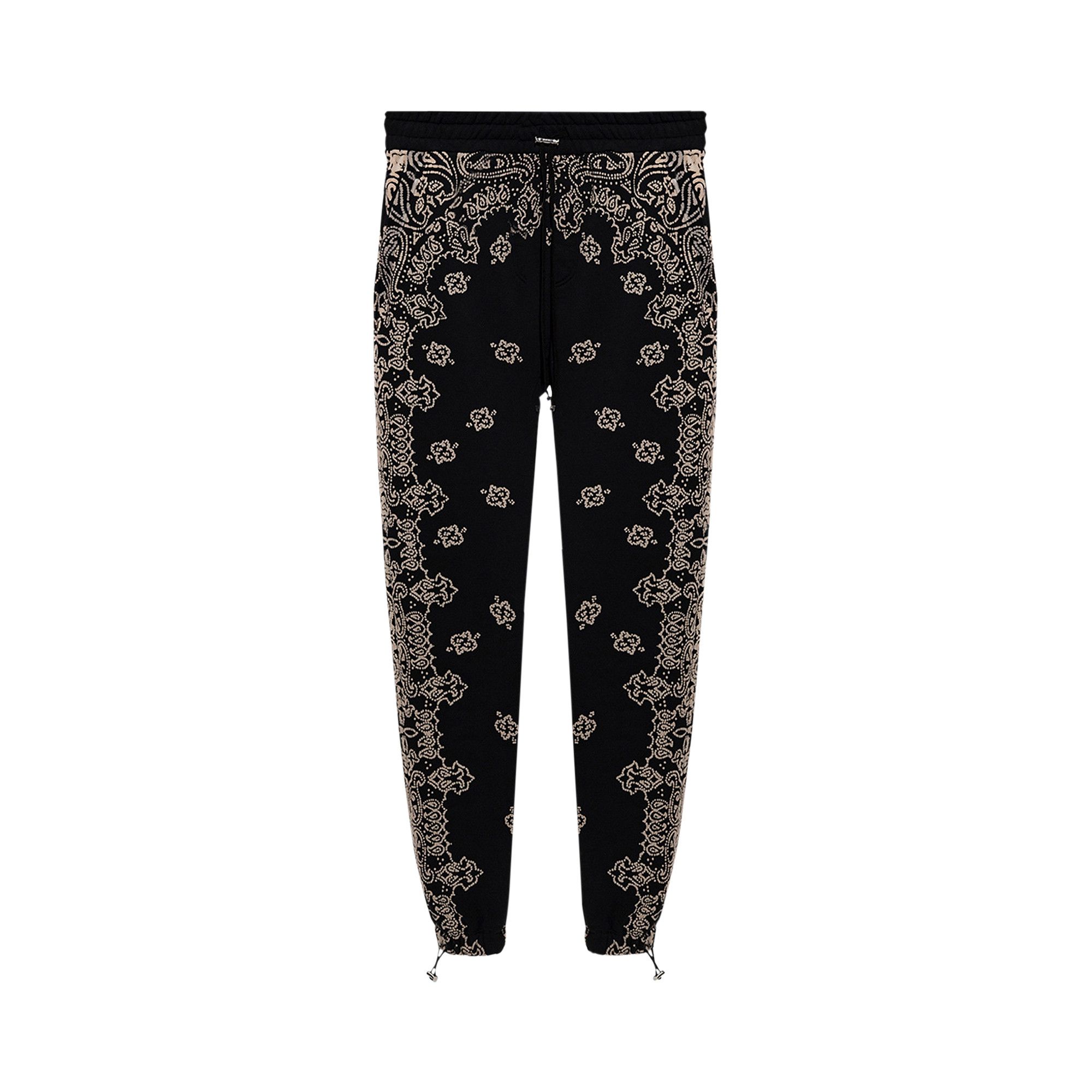 Buy Amiri Bandana Bleach Sweatpants 'Black' - PF22MJP044 001 BLAC