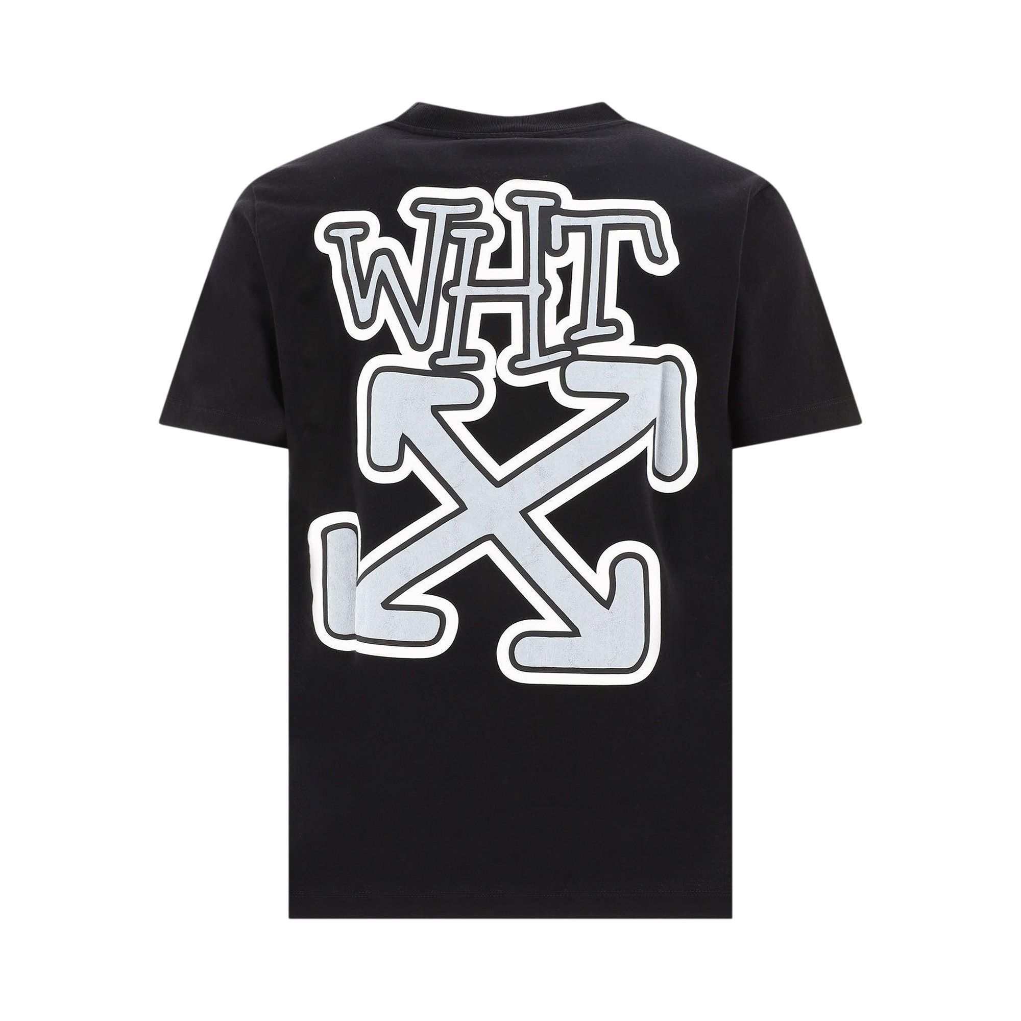 Buy Off-White Carlos Arrow Slim Short-Sleeve Tee 'Black