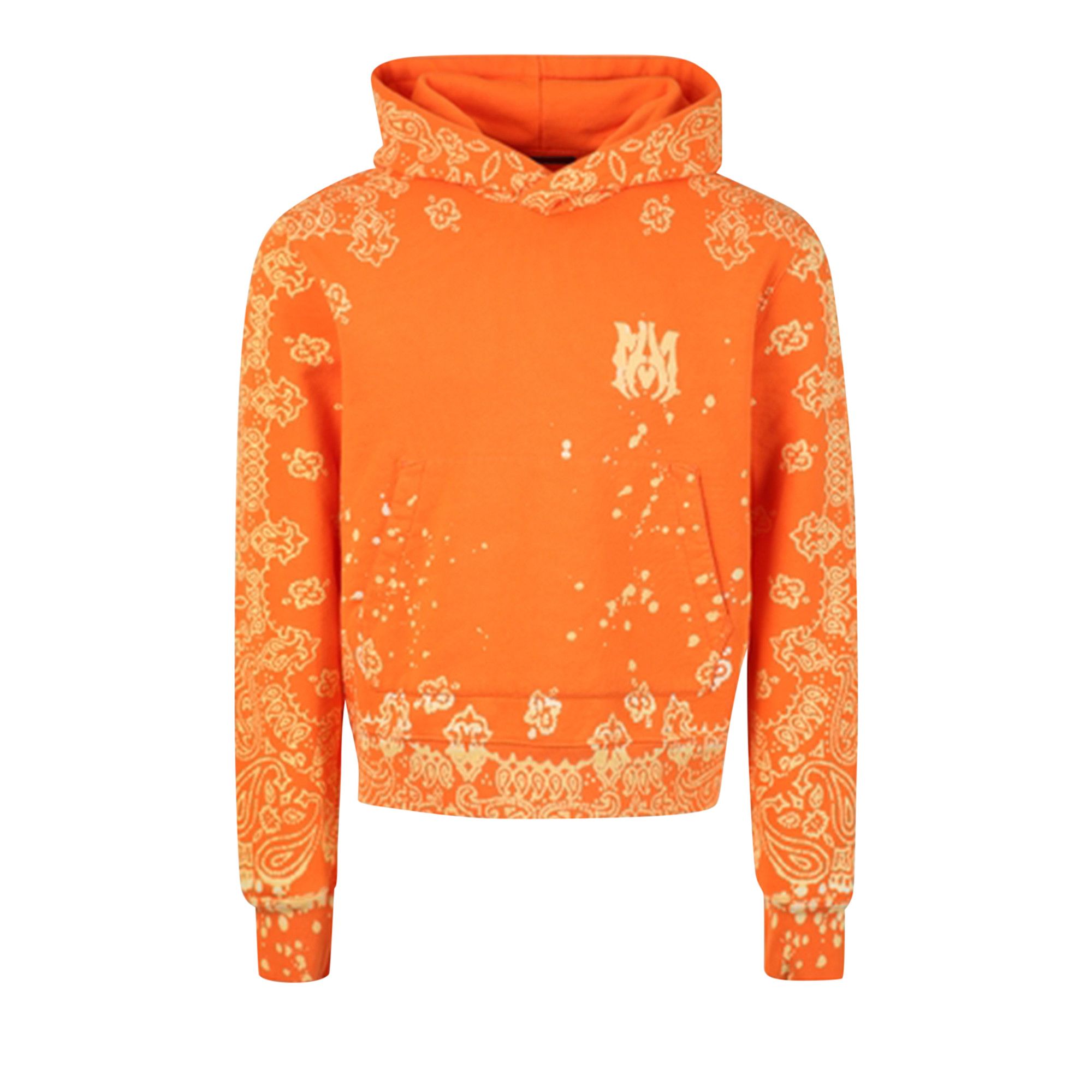 Orange bandana hoodie outlet