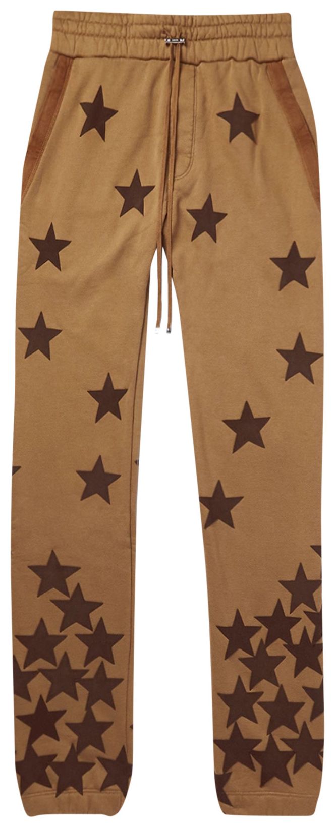 Amiri Chemist Suede Star Sweatpant Tobacco