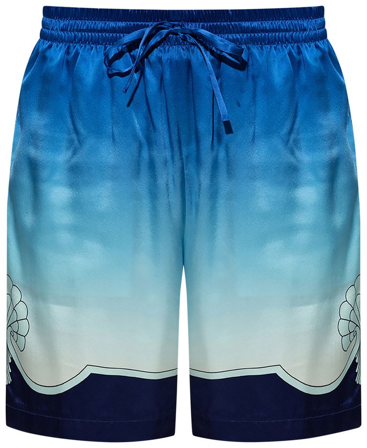 Casablanca Silk Shorts With Drawstrings Archway Place Vendome