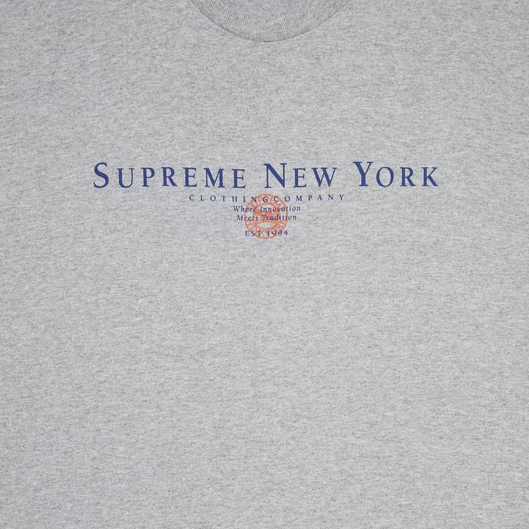 Supreme Tradition Tee Heather Grey