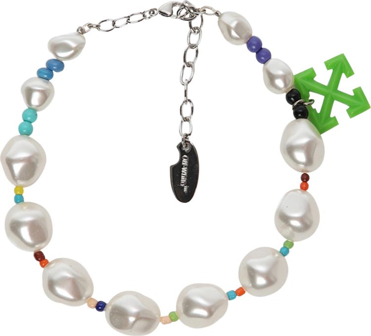 Off-White Fun Pearl And Beads Bracelet 'Multicolor'