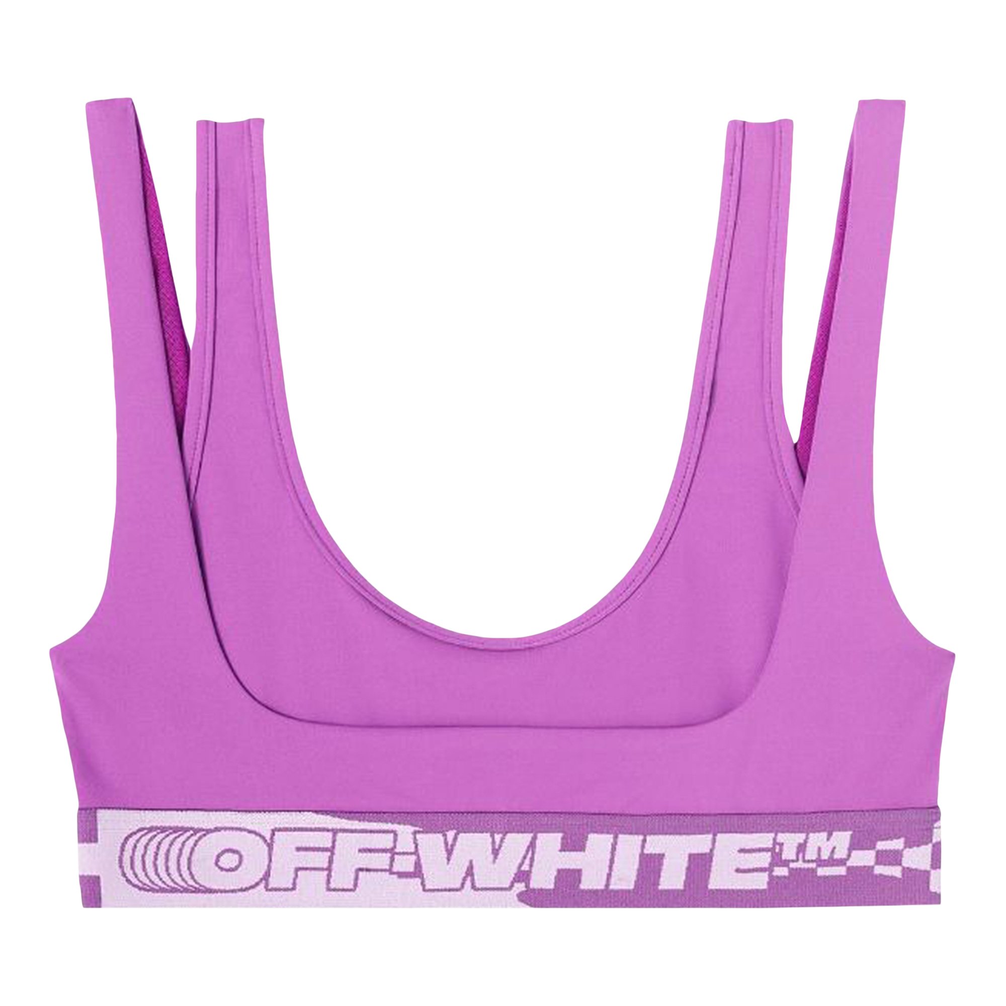 Off-White™ - Logo Band Sports Bra