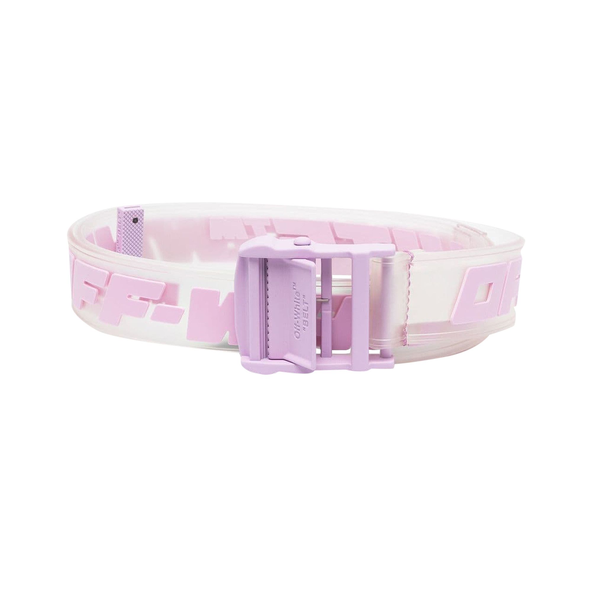 Off white belt transparent 2025