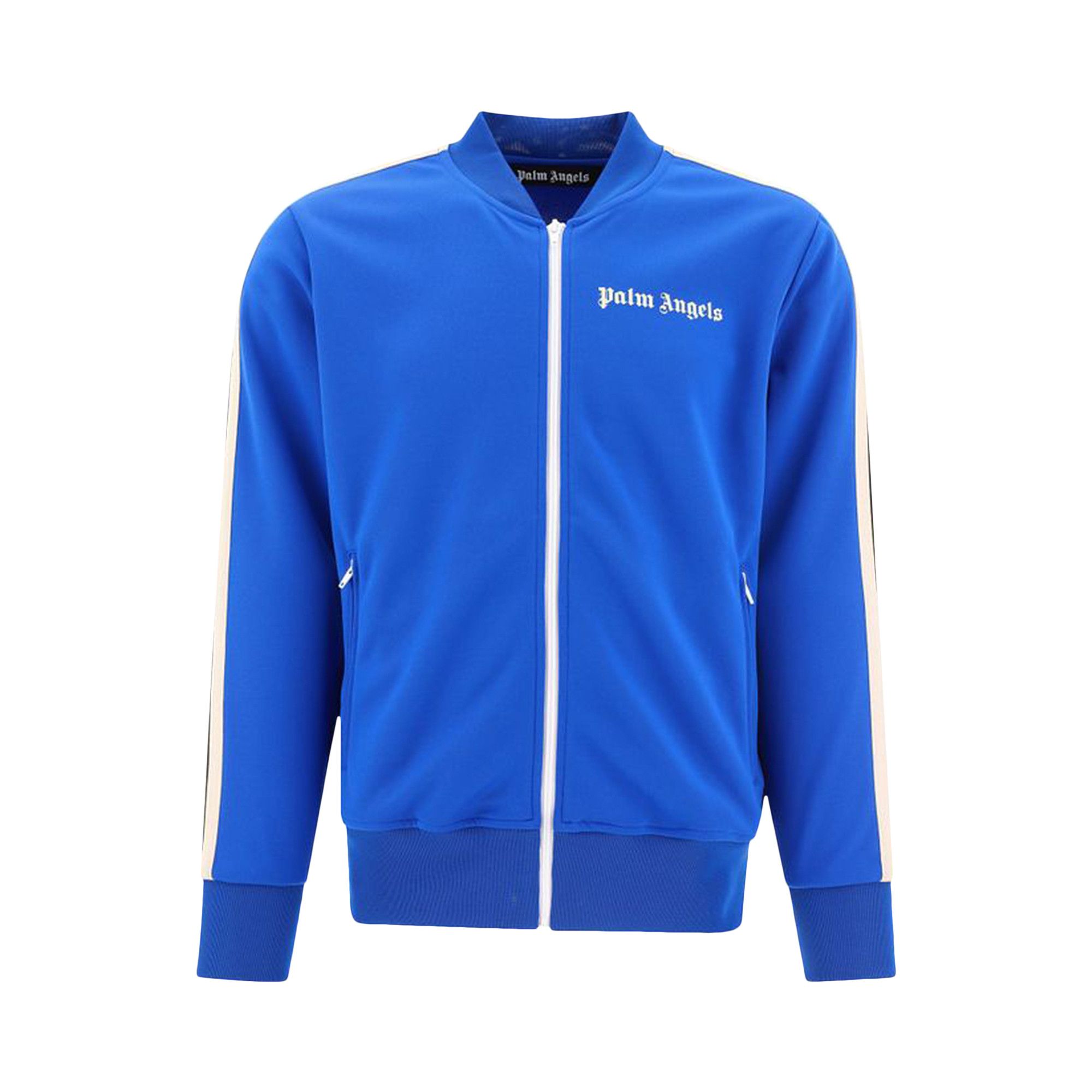Size s Palm Angels Bomber Track Jacket Blue Off White