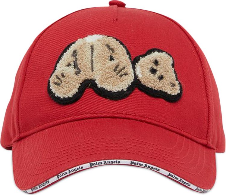 Palm Angels PA Bear Cap 'Red/Brown'