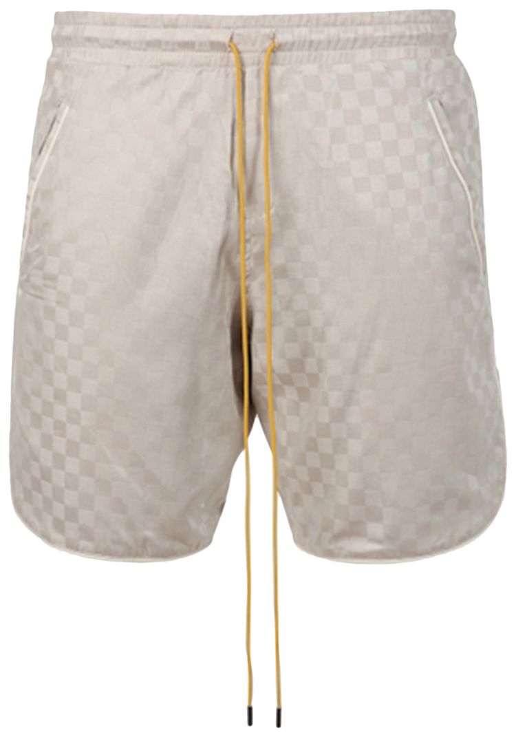 Rhude Checker PJ Short Grey
