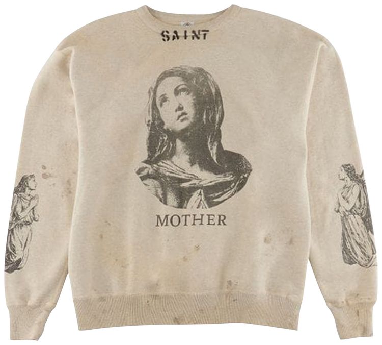 SAINT Mxxxxxx Mother Tee Grey