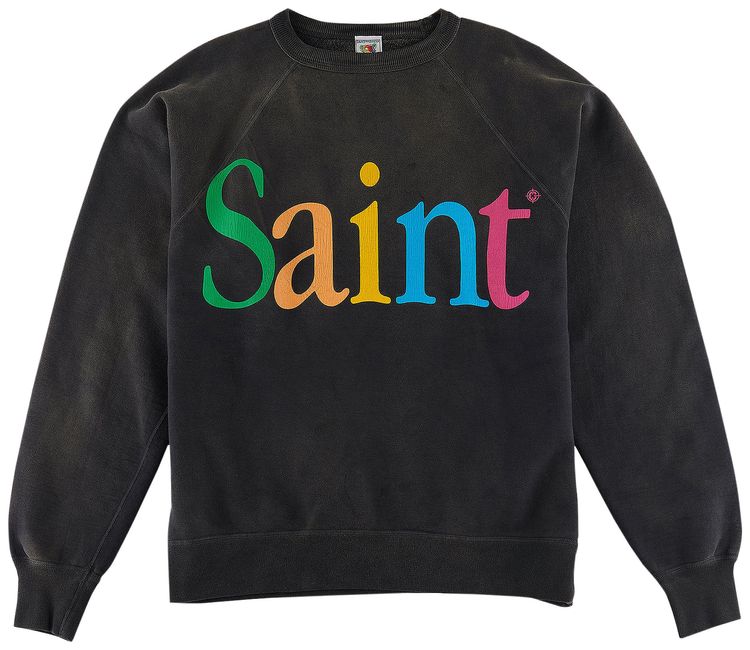 SAINT Mxxxxxx Colorful Saint Tee Black