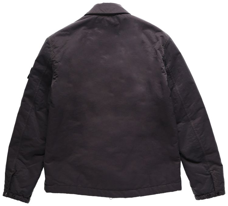 Stone Island Padded Overshirt Charcoal