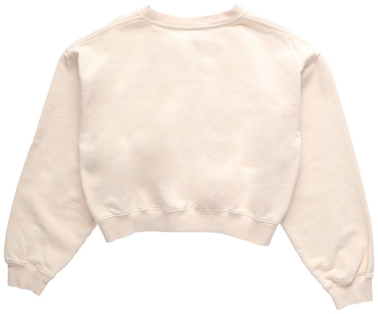 Sporty  Rich 94 Cropped Crewneck CreamNavy