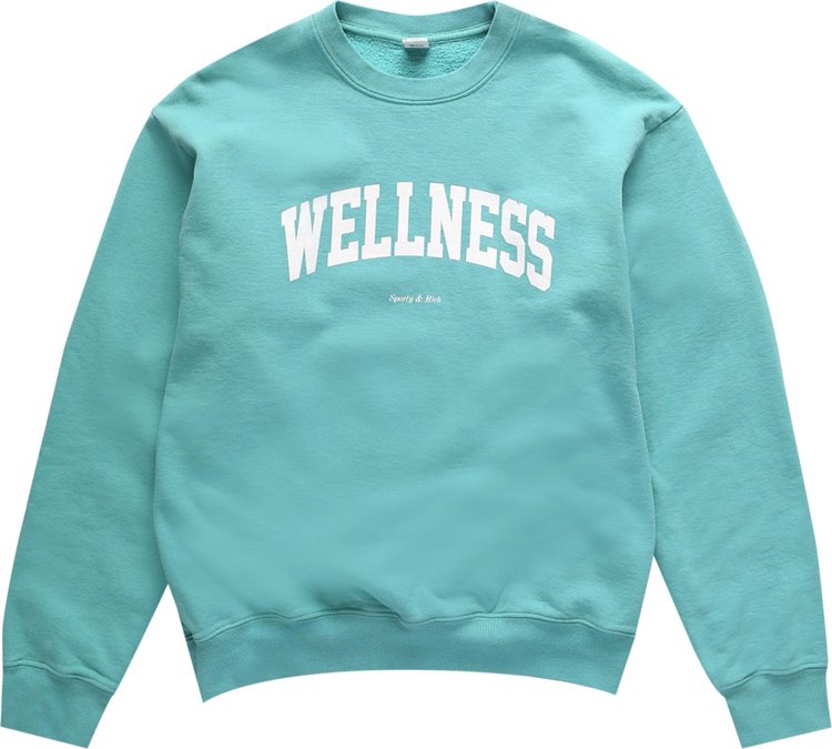 Buy Sporty & Rich Wellness Ivy Crew 'Faded Teal/White' - SR1SP22 CREW ...