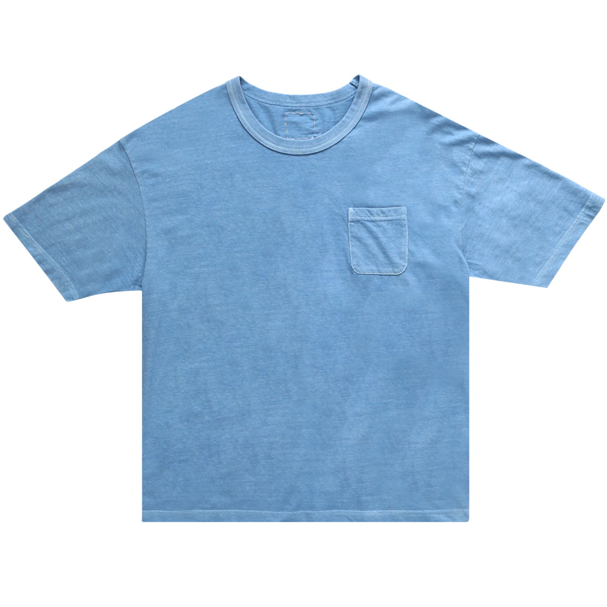 Tシャツ・カットソー VISVIM Light Indigo Jumbo T-Shirt 0122105010004 LT.INDIGO JUMBO TEE S/S | Visvim Official North American Web Store