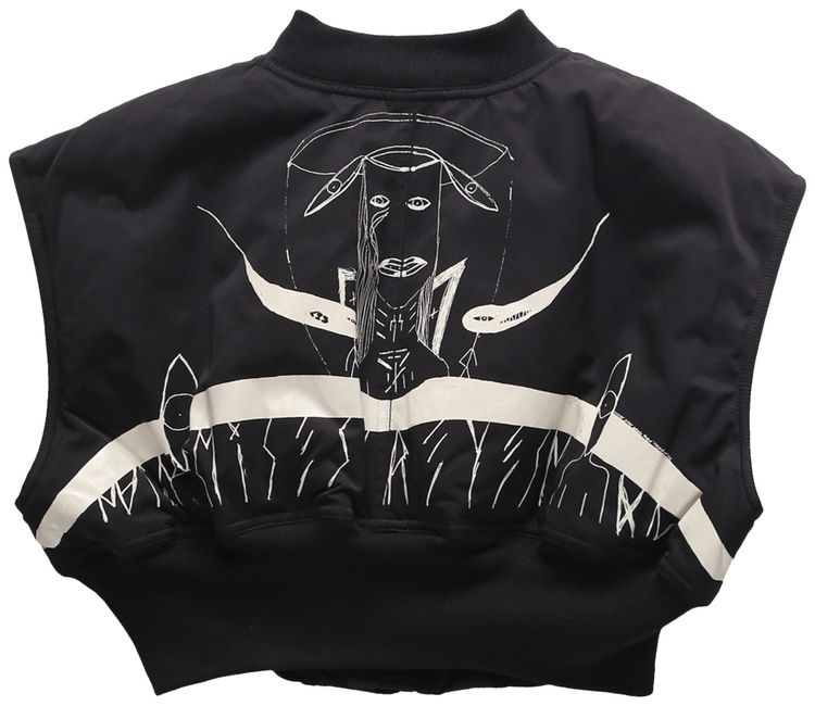 Rick Owens DRKSHDW Bomber BlackPearl