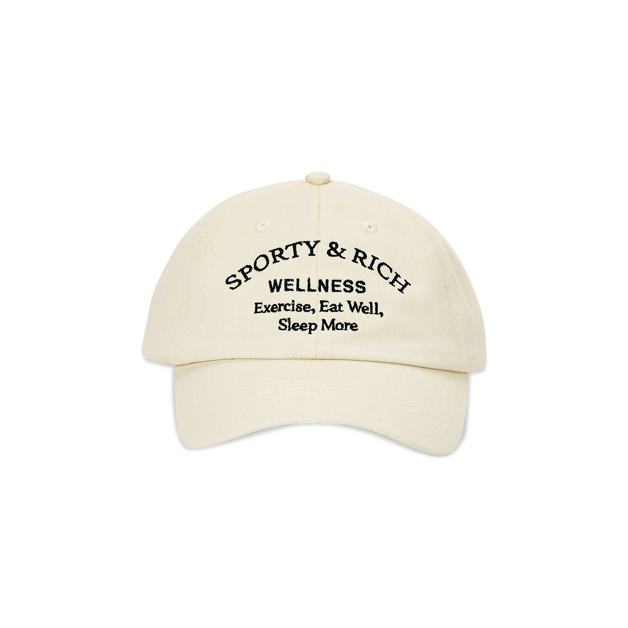 Buy Sporty & Rich Wellness Studio Hat 'Cream/Black' - SR1SP22 HAT 