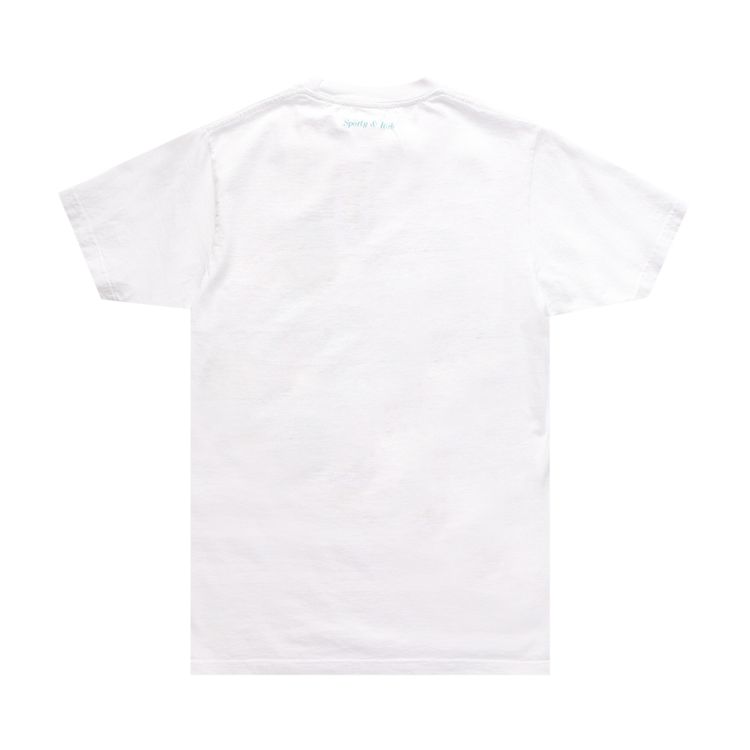 Sporty  Rich Be Nice T Shirt WhiteTeal