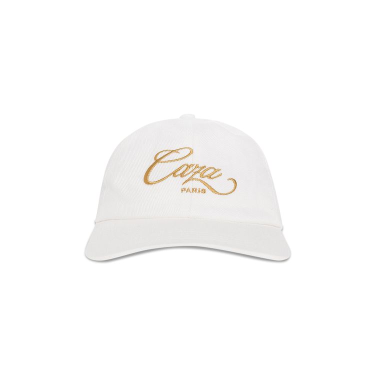 Casablanca Caza Embroidered Cap CazaOff White