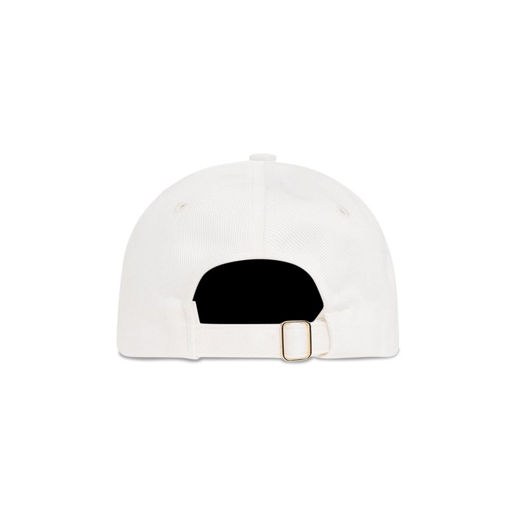 Casablanca Caza Embroidered Cap CazaOff White