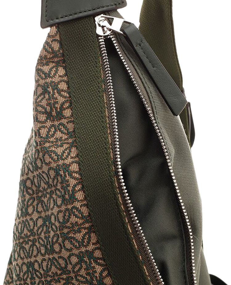 Loewe Anton Sling Anagram Bag Khakigreen