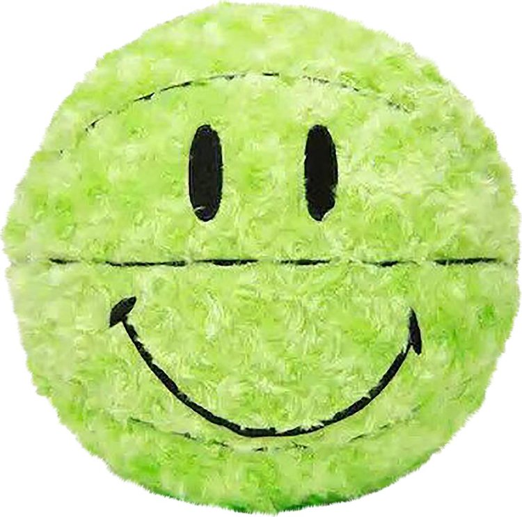 Market Smiley Rose Swirl Plush Basketball Mint