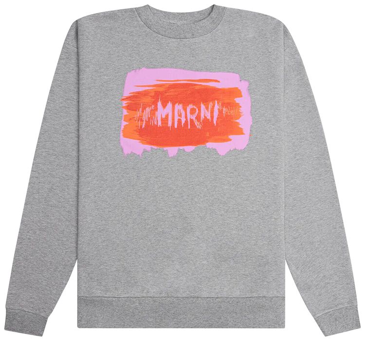Marni Crewneck Sweatshirt Grey