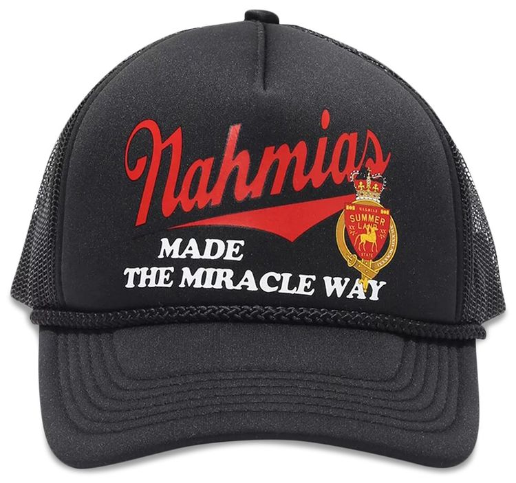 Nahmias Miracle Way Trucker Hat Black
