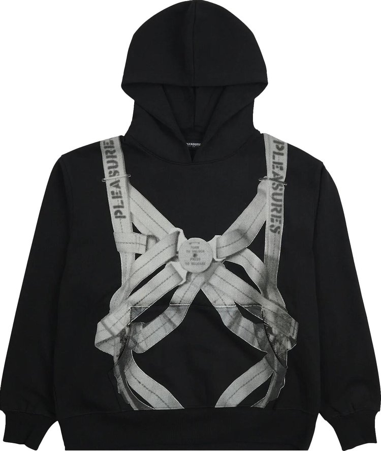 Pleasures Observer Hoodie Black