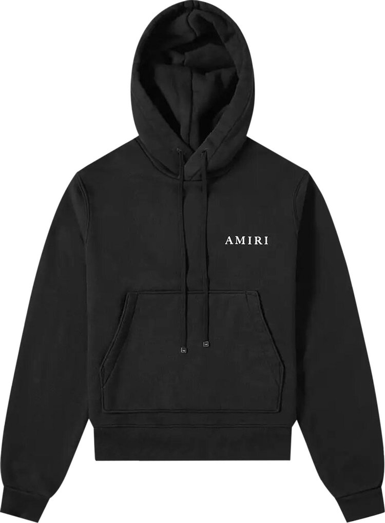 Buy Amiri Puff Logo Hoodie 'Black' - AW22MJL011 001 BLAC | GOAT
